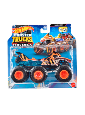 Imagen 2 del producto HOT WHEELS CAMIONES REMOLQUE ESCALA 1:64 - TIGER SHARK