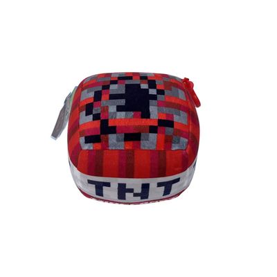 Imagen 2 del producto Peluche Minecraft cubo 12cm con clip colección - Dinamita