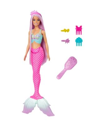 Muñeca Barbie colección Fantasía sirena cabello largo