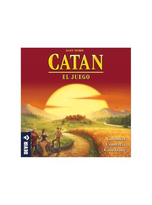 Juego de mesa Catan 6 piezas estrategia y construcción
