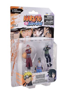 Imagen 2 del producto Pack 3 Figuras Coleccionables 7 Cm Naruto - Gaara