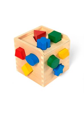 Imagen 2 del producto Cubo de encaje Melissa and Doug juguete didáctico madera