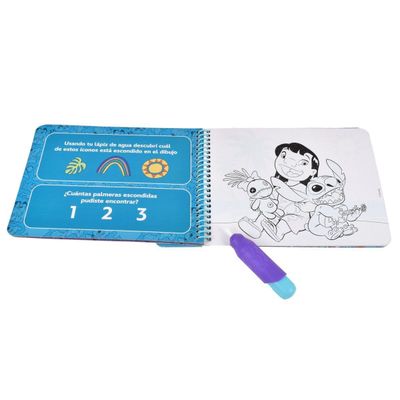 Imagen 1 del producto LIBRO CON LAPIZ MAGICO PARA PINTAR CON AGUA - STITCH