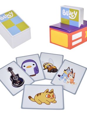 Juego de cartas adivinanzas bluey