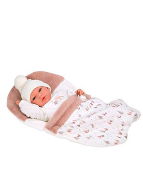 Muñeco De Peso Elegance Andie Con Saco De Dormir 40 Cm Arias