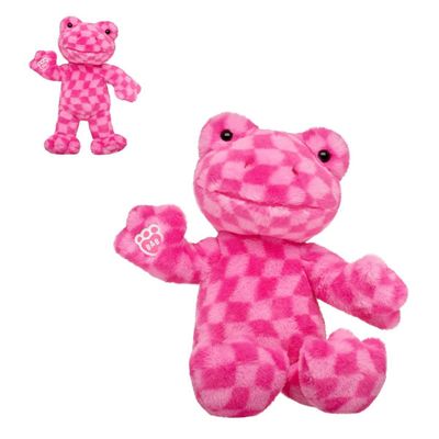 Peluche rana rosa Build a Bear personalizado