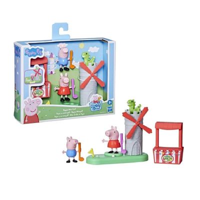 Imagen 1 del producto Playset Peppa Pig minigolf con figuras y accesorios