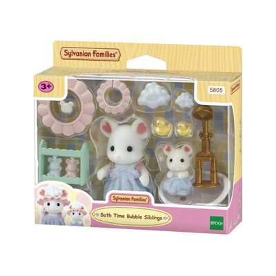 Imagen 2 del producto Set baño de burbujas Sylvanian Families con figuras de