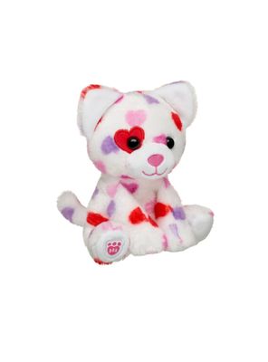 Mini peluche Build A Bear Gata Corazones Be Mine