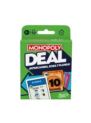 Juego de cartas GAMING Monopoly Deal estrategia y acción