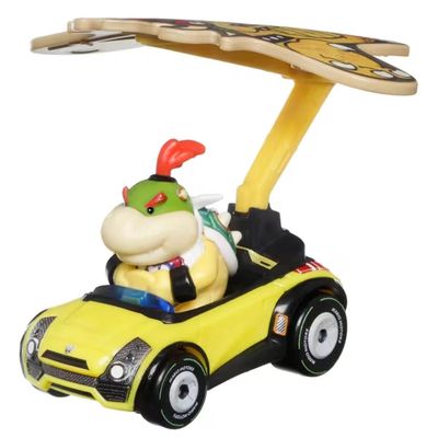 Vehículo Hot Wheels Mario Kart 1:64 Bowser Jr con glider