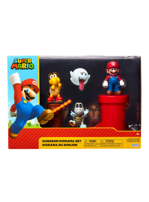 Imagen 2 del producto Playset Dungeon Super Mario Nintendo con Figura 6 cm