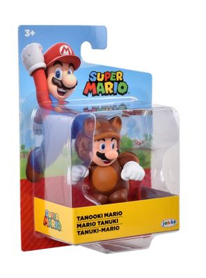 Imagen 2 del producto Figuras 6 Cm Super Mario De Nintendo Wave 54 - Mario Tanuki