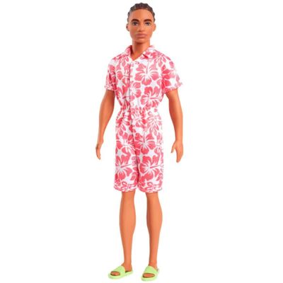Muñeca Barbie Fashionista Ken atuendo hawaiano