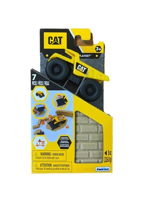 Tolva CAT mini excavadora con tierra moldeable y accesorios
