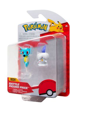 Imagen 2 del producto Set 2 figuras de entre 5 a 8 cm pokémon - horsea + litwick