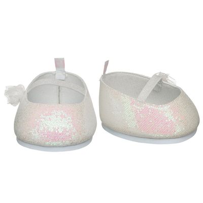 Imagen 2 del producto Zapatos planos Build a Bear blancos para peluche
