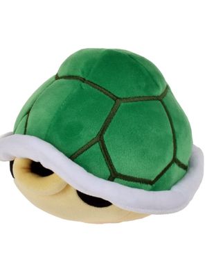 Peluche con sonido super mario de nintendo - caparazón verde