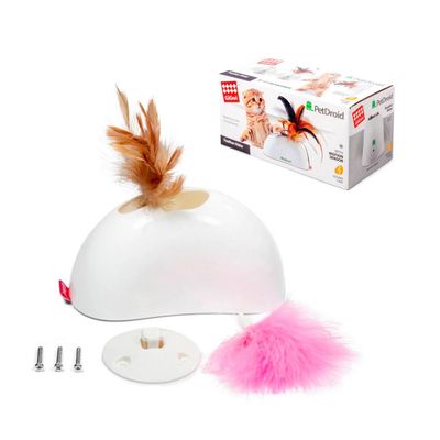 Gigwi Feather Hider Pet Droid Pluma, Sonido y Sensor Movim