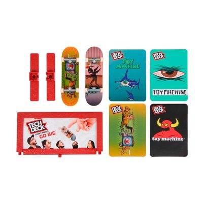 Imagen 2 del producto Mini skates TECH DECK Toy Machine 2 tablas y accesorios