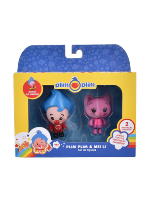 Imagen 2 del producto Set 2 Figuras Plim Plim – Plim Plim Y Mei Li
