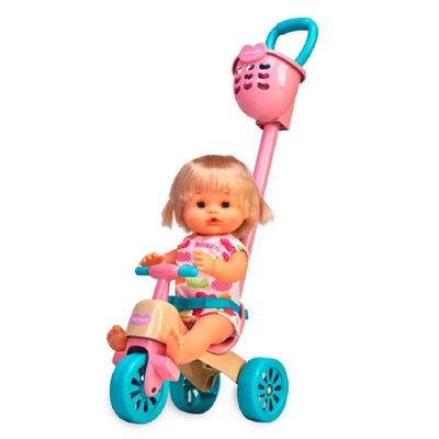 Imagen 2 del producto Muñeca Nenuco 35 cm con triciclo y accesorios