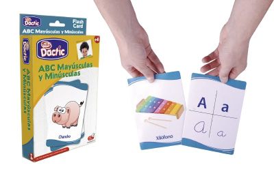 Imagen 1 del producto Lámina didáctica DACTIC abecedario imágenes mayúsculas y