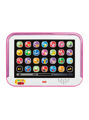 Imagen 1 del producto Tablet didáctica Fisher Price para bebé aprendizaje rosado