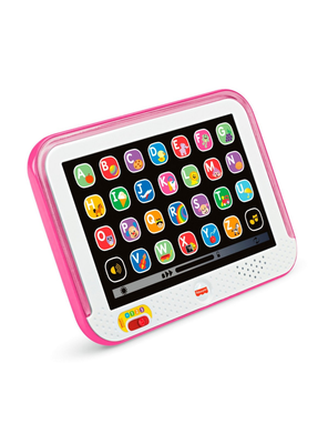 Imagen 2 del producto Tablet didáctica Fisher Price para bebé aprendizaje rosado