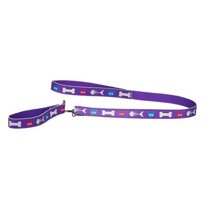 Imagen 1 del producto Collar morado con correa para peluche Build a Bear
