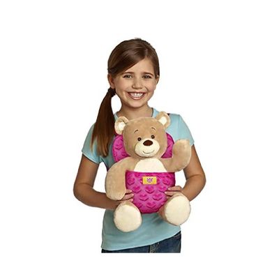 Imagen 2 del producto Mochila Build a Bear para peluche rosada ajustable