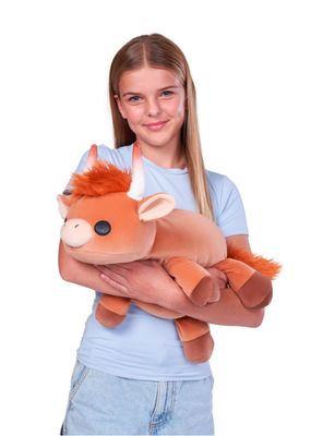 Imagen 2 del producto Peluche Blandito Hug-A-Lumps De Zuru - Holly Vaca Peluda