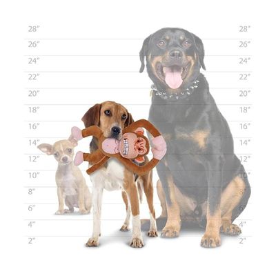 Imagen 2 del producto Peluche ANSALDO PETS animales enojados vaca 8.9x21.6x38 cm