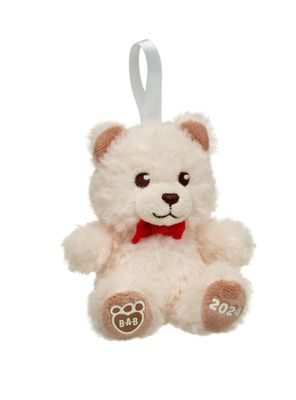 Peluche Build A Bear mini oso Cozy árbol Navidad
