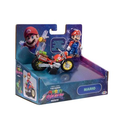 Imagen 2 del producto MOTO CON FIGURA 6 CM NINTENDO PELICULA - MARIO