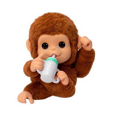 Figura coleccionable Little Live Pets bebé mono interactivo