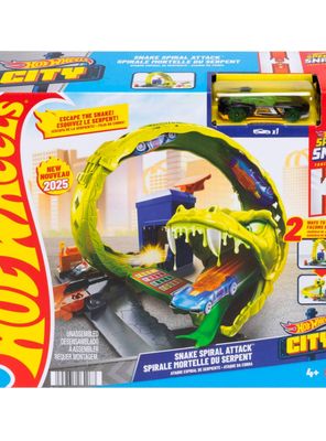 Imagen 2 del producto Hot Wheels City Pista De Juguete Ataque De Serpiente