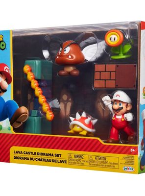 Imagen 2 del producto Playset Con Figura 6 Cm Lava Castle Super Mario De Nintendo
