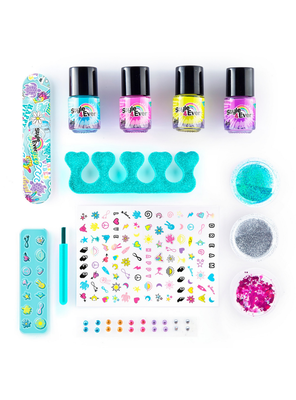Imagen 2 del producto Kit de arte en uñas STYLE 4 EVER con glitter y esmaltes