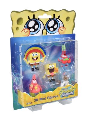 Imagen 2 del producto Pack 5 Figuras 5 Cm En Blister Bob Esponja - Arenita