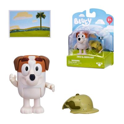 Imagen 1 del producto BLUEY HISTORIAS DE BLUEY - JACK Y SOMBRERO DE EJERCITO