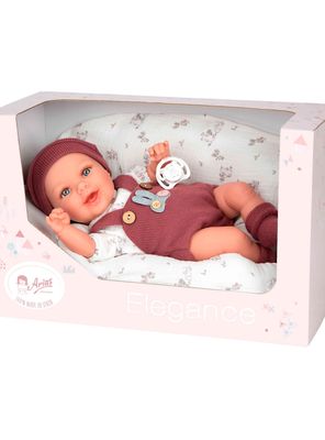 Imagen 2 del producto Muñeco De Peso Elegance Gadi Granate Con Cojín 35 Cm Arias