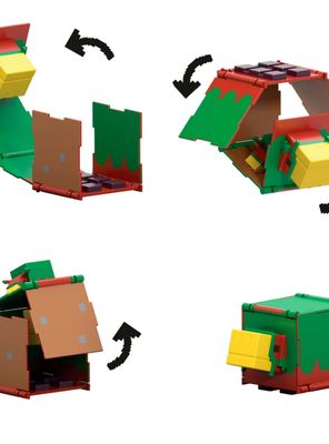 Imagen 2 del producto Minecraft vanilla figura flippin- bebé renifleur + renifleur