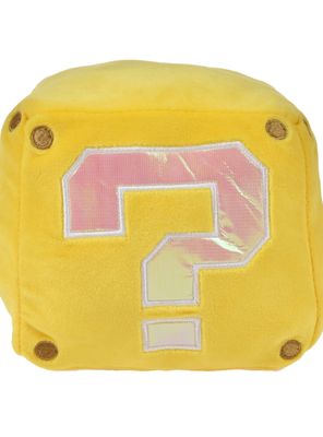 Imagen 2 del producto Peluche con sonido super mario nintendo-bloque interrogación