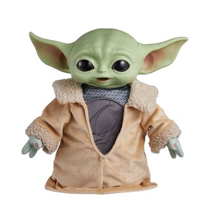 Peluche STAR WARS Grogu clásico con armadura Beskar