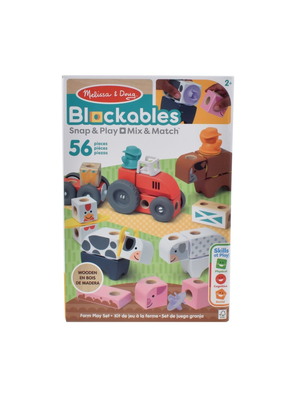 Set De Bloques La Granja Melissa And Doug