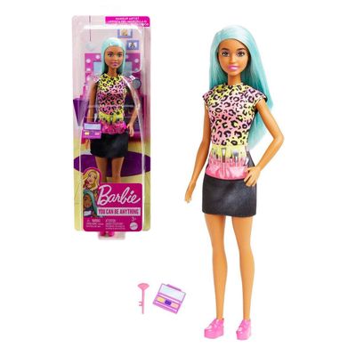 Muñeca Barbie profesional maquilladora con accesorios
