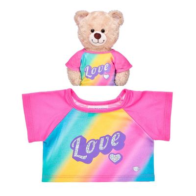 Imagen 1 del producto Polera Arcoiris Corazon 2 Build A Bear