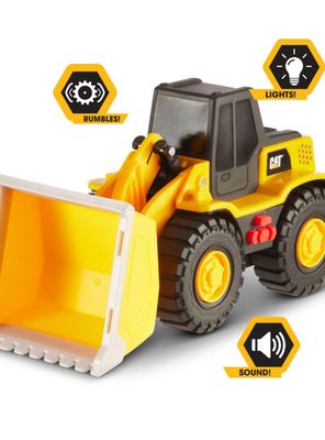 Imagen 2 del producto Pala cargadora CAT con luz y sonido para vehículos de