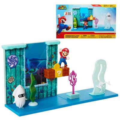 Figura de acción Nintendo colección Mario Bros bajo el agua